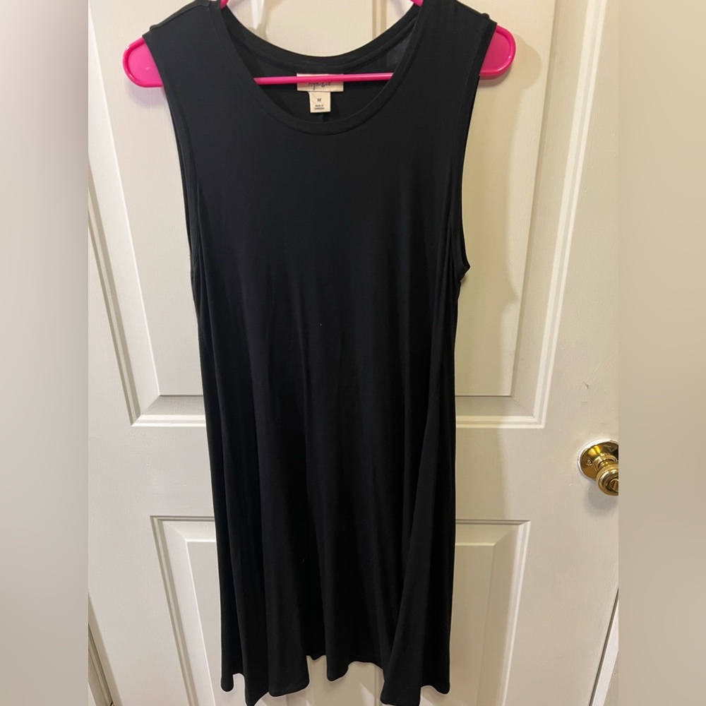 Style & Co Black Swing Dress Size M